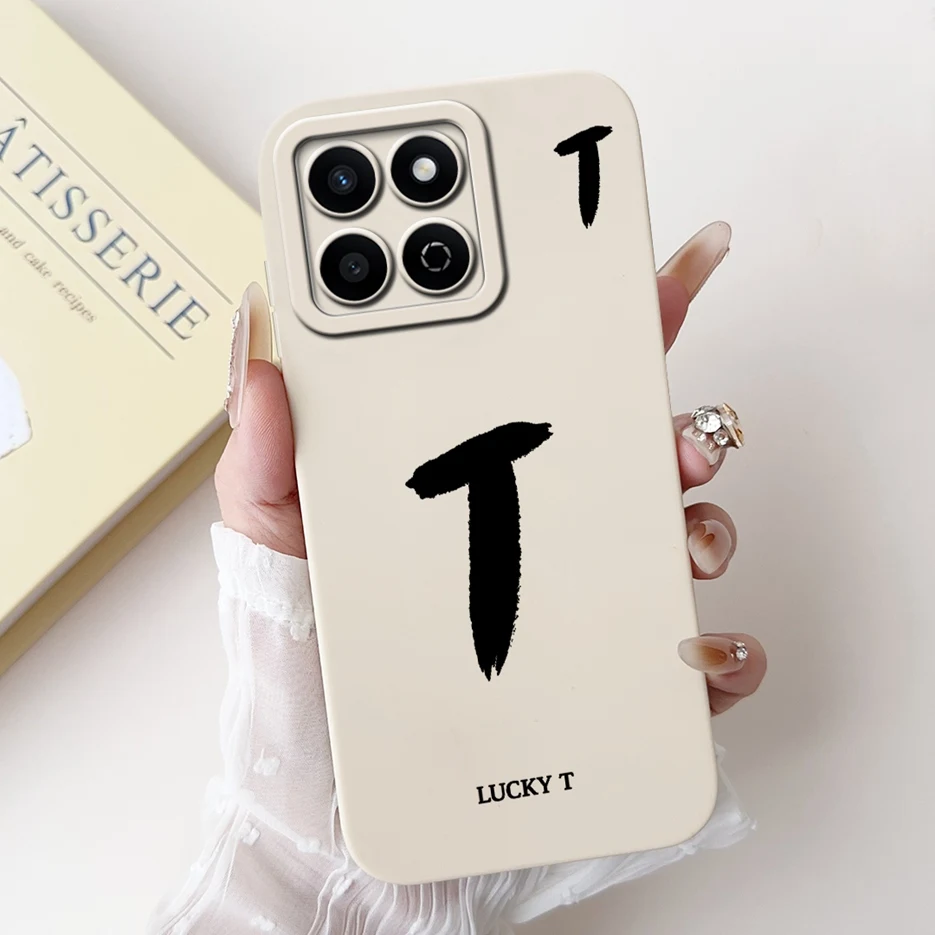 For Honor X7C Case ALT-LX2 Cute Lucky Letters Cover Shockproof Soft TPU Phone Case For Honor 200 Smart HonorX7C Back Cover Coque - imagen 5