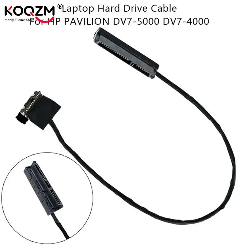 Cable flexible HDD para ordenador portátil HP PAVILION DV7-5000, conector de disco duro SATA, Accesorios para ordenador portátil, 1 unidad