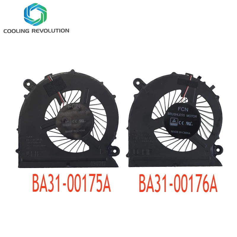 Ventilador de refrigeración de CPU para ordenador portátil/portátil para Samsung NP8500GM 8500GM-X X0A X0C X01 X03 X06 X08 X09 8500GME BA31-00175A BA31-00176A - imagen 2