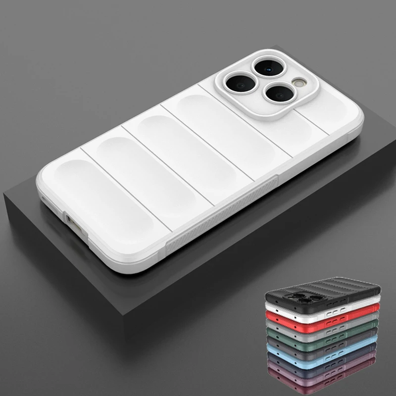 Para Realme 15T funda de silicona líquida a prueba de golpes Realme 15T cubierta TPU parachoques goma Protector de teléfono funda Realme 15T - imagen 2