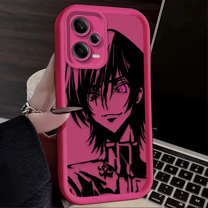 Funda de teléfono de C-CODE G-GEASS de Anime para Redmi Note 13 12 Pro Plus 5G 13 12 Pro 4G5G 11 10 Pro 12S 11S 10S Redmi 13C 12 5G - imagen 5