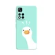 Cute Duck Cyan