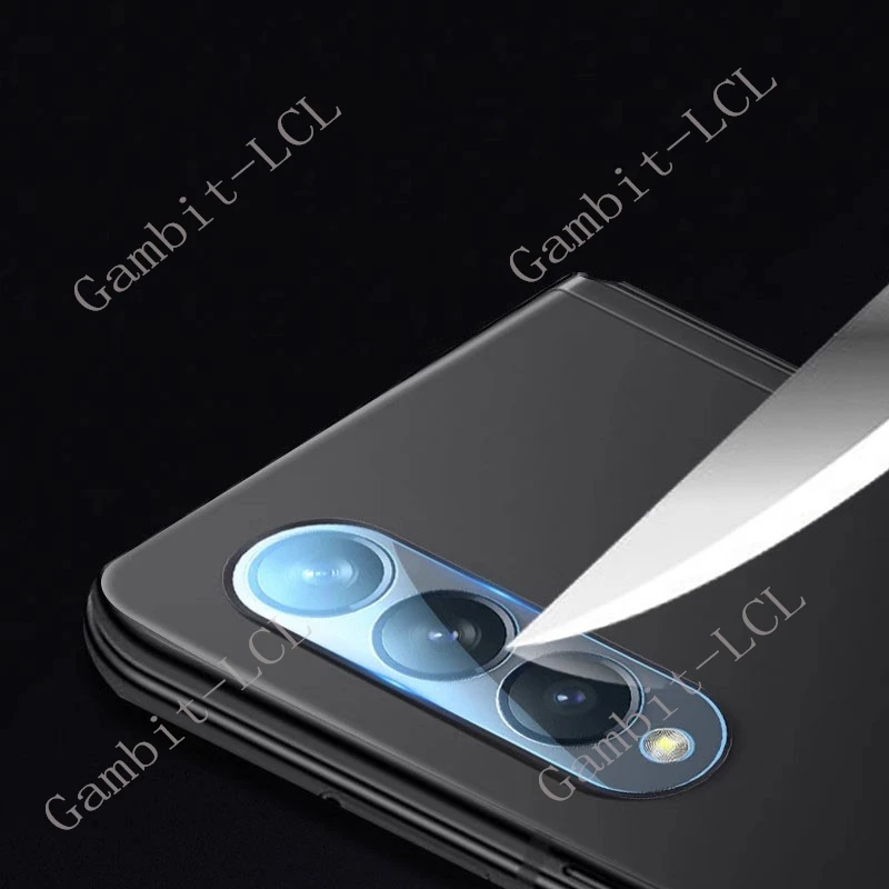 Para Samsung Galaxy Z Fold7 Fold6 Fold5 Fold4 Fold3 vidrio templado Fold 7 6 5 4 3 parte trasera 3D lente de cámara Protector de pantalla película - imagen 3