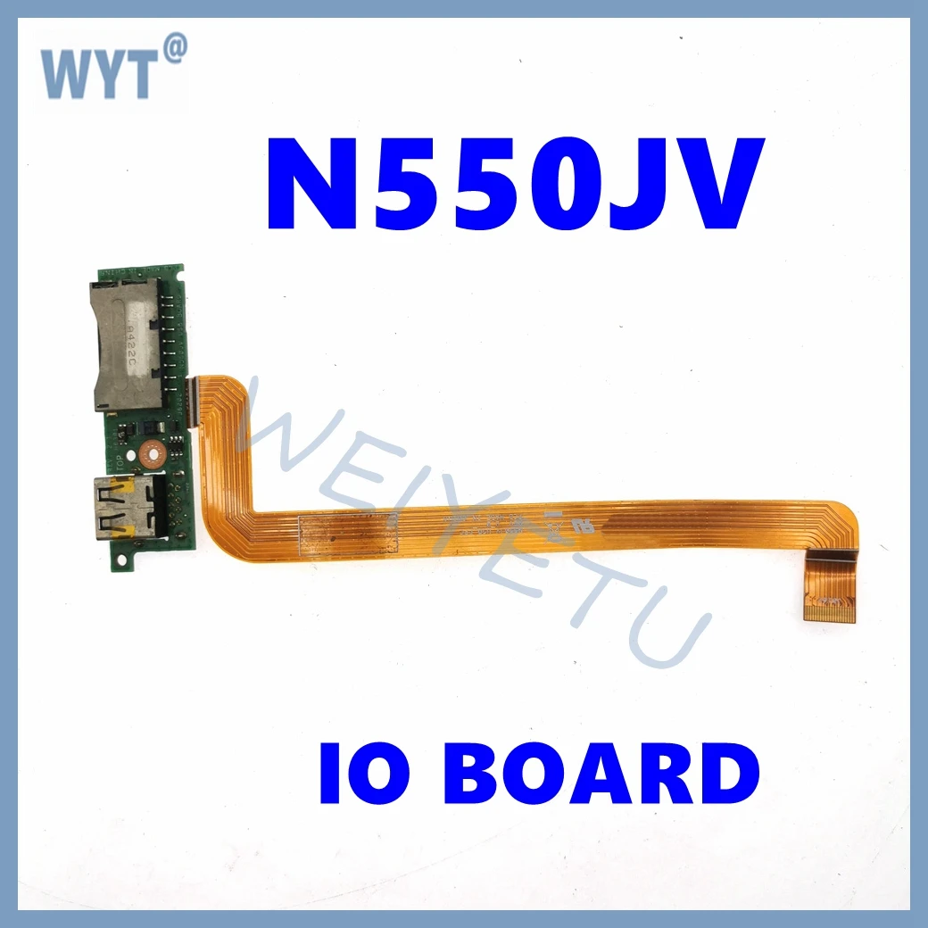 Placa IO N550JV/placa de alimentación/Cable HDD FPC para ASUS N550J N550JV N550LF N550L N550JK N550JX Lapop