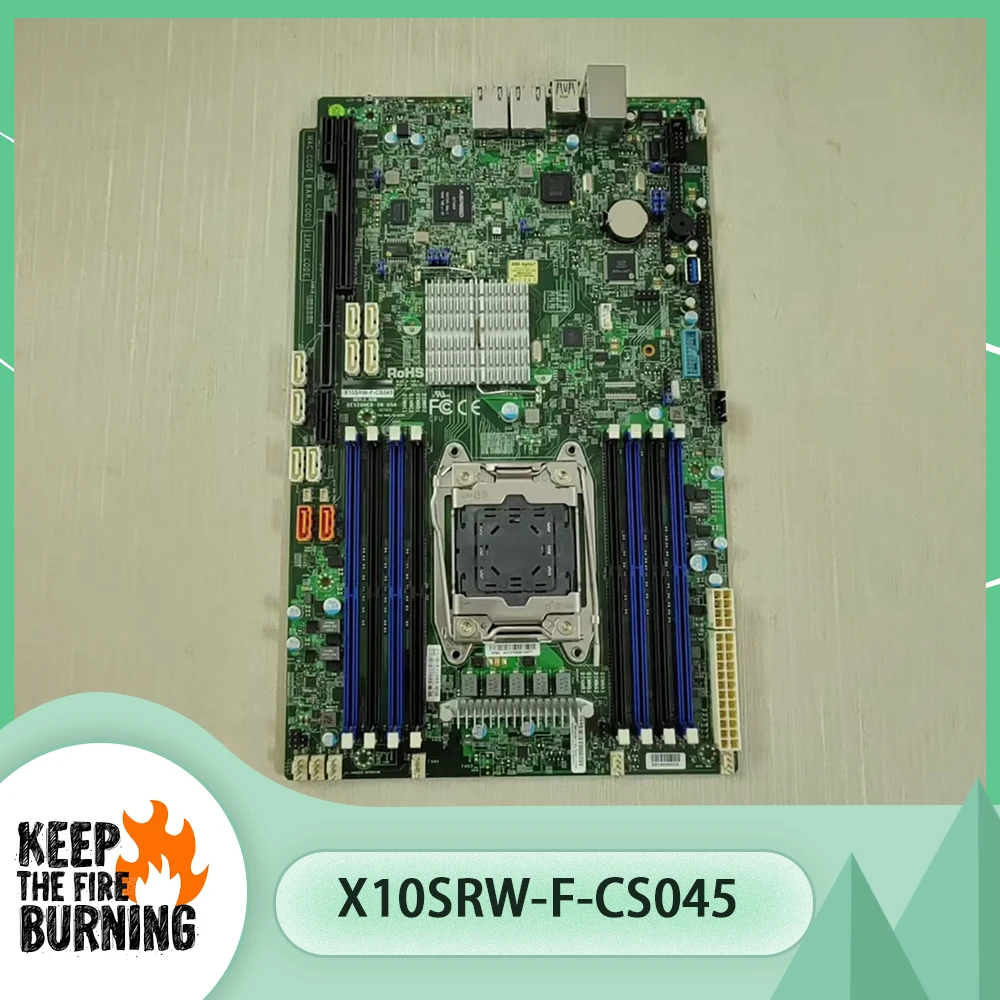 Placa base X10SRW-F-CS045 LGA2011 V3 V4 tarjeta dual Gigabit Ne-twork DDR4 C612 - imagen 3