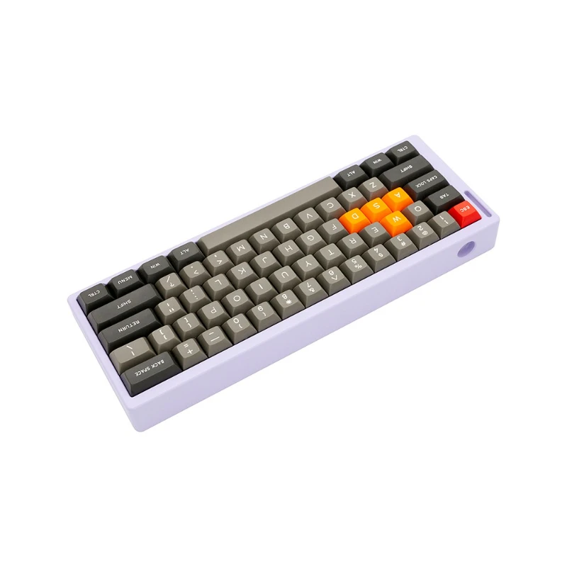 Funda de teclado Peach60 personalizada CNC de aluminio GH60 XD64 BM60 carcasa de teclado para juegos accesorios de teclado mecánico de oficina