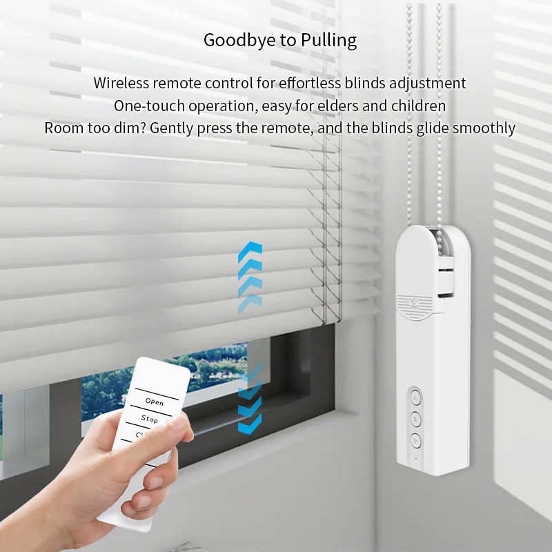 Motor de persianas inteligentes Tuya: controlador de cortina automatizado, fácil instalación, aplicación y control por voz, funciona con Alexa/Google Home - imagen 3