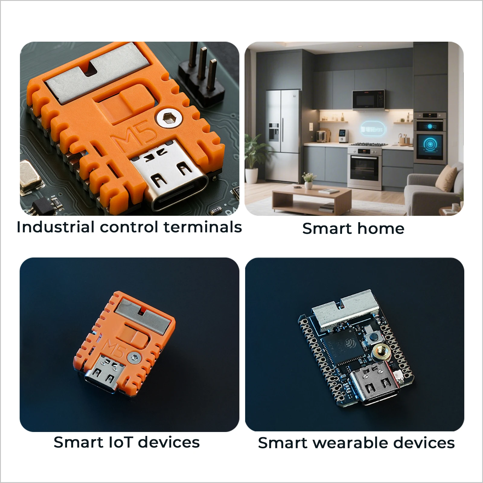 M5Stack Oficial M5StampS3A con pasador de encabezado 2,54 - imagen 5