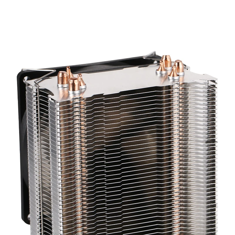 QiuzAim-enfriador de CPU para ordenador, procesador de PC, radiador de 4 tubos de calor, 90mm, 4 pines/ventilador PWM, instalación refrigerada por aire, LGA2011 x79 x99 e5 2099 2066 - imagen 5