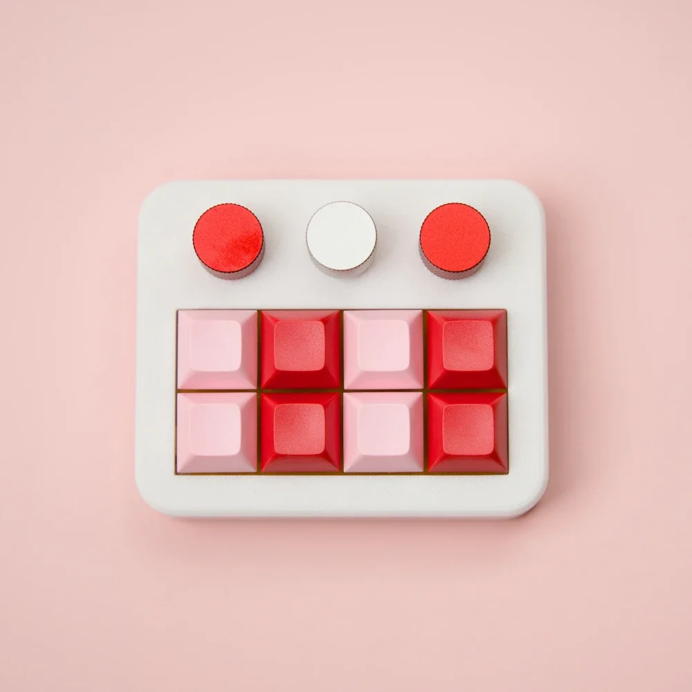 Personalizado Mir T8 + 3 teclado numérico diseñadores T8 con cable Oled Mini teclado Macro teclado de atajo RGB PBT teclados de oficina de intercambio en caliente - imagen 5