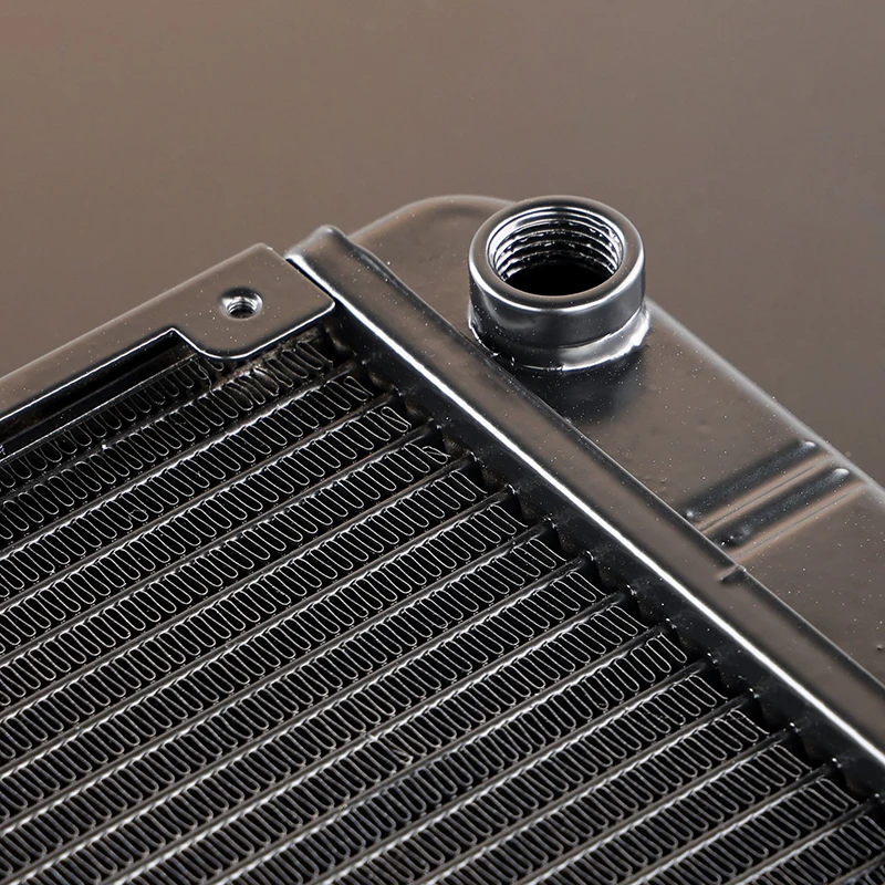 AICOOLER 18 vías de agua radiador de refrigeración por agua 240 360 480 enfriador de agua de aluminio refrigeración para disipador de calor intercambiador enfriador de líquidos - imagen 3