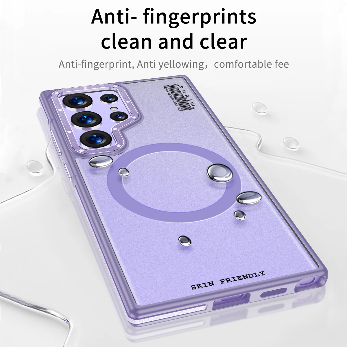 Funda de empalme Original oficial para Samsung Galaxy S24, Armadura de sensación de piel, a prueba de golpes, Ultra Magsafe, cubierta trasera de teléfono híbrido - imagen 3