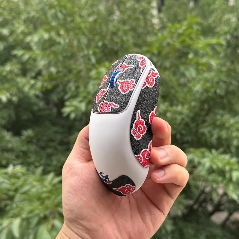 1 Juego de equipo de juego Meow, pegatina de agarre antideslizante para ratón ultrafino para NINJUTSO TEN AIR, cinta antideslizante antisudor ultrafina - imagen 2