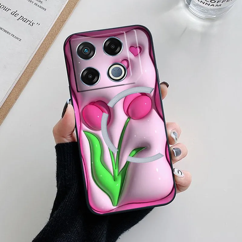 Para Infinix GT 20 Pro X6871 funda trasera de silicona suave a la moda para Infinix GT 20 Pro GT20Pro funda de teléfono etui Fundas bonitas - imagen 5