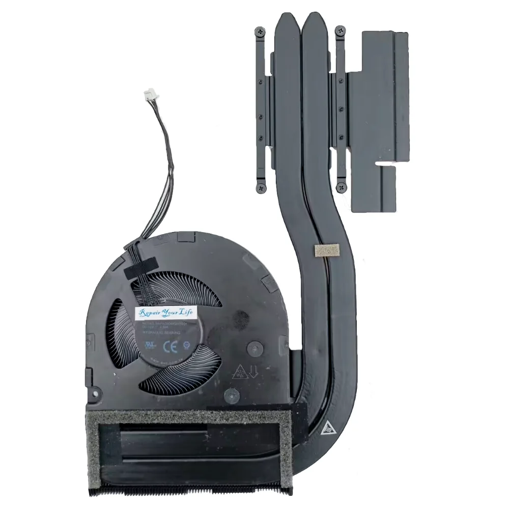 Ventilador de refrigeración y disipador de calor para Lenovo ThinkPad, 5H41B77310, radiador de CPU, BAPA0908R2HY001, 5H41B77310, P15v, Gen2, Gen3, at2c3002v0, 5H41B77308 - imagen 3
