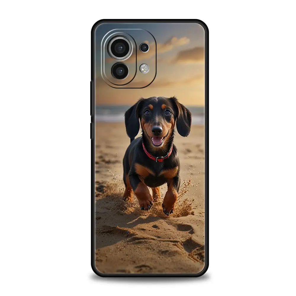 Funda de teléfono para Xiaomi Mi 15 14 14T 13T 12T Pro 12 13 11 Lite 5G 11T X6 X5 Pro cubierta suave silueta perro animal lindo - imagen 5