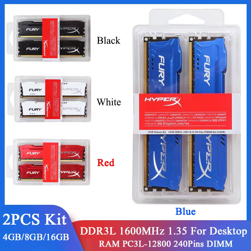 Kit RAM DDR3L 8GB (2x4GB) 1600MHz DIMM - imagen 3
