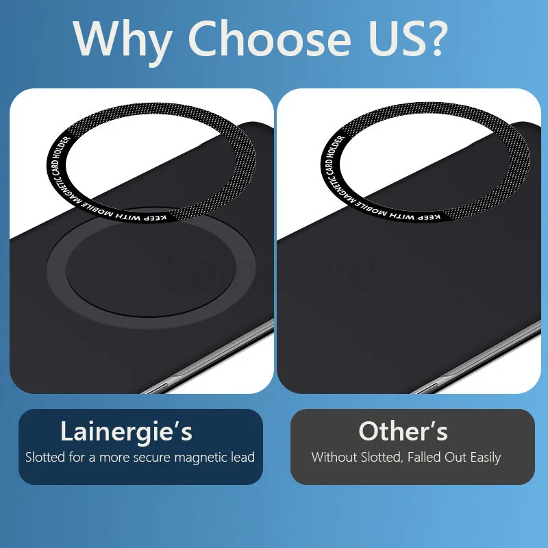 Funda magnética sin marco para Magsafe Slim, funda trasera dura de carga inalámbrica para Huawei P60 Pro P60Pro 5G - imagen 3