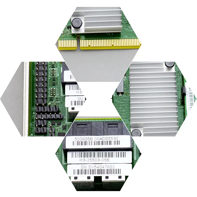 Broadcom LSI MegaRAID 9364-8I 1GB Cache 12Gb/s Controlador RAID 2x SFF-8643 SAS/SATA RAID 0,1,5,6,10,50,60 - imagen 5