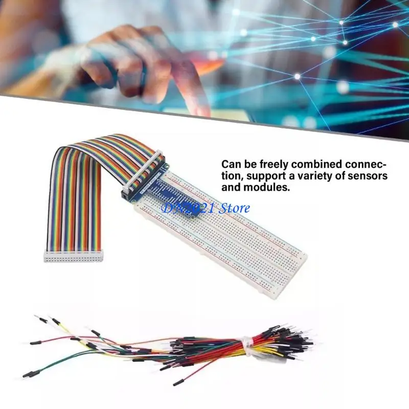 F3KE GPIO Expansion Board Breakouts Board Conjuntos para 5/4B/3B GPIO T Tipo adaptador tipo - imagen 4