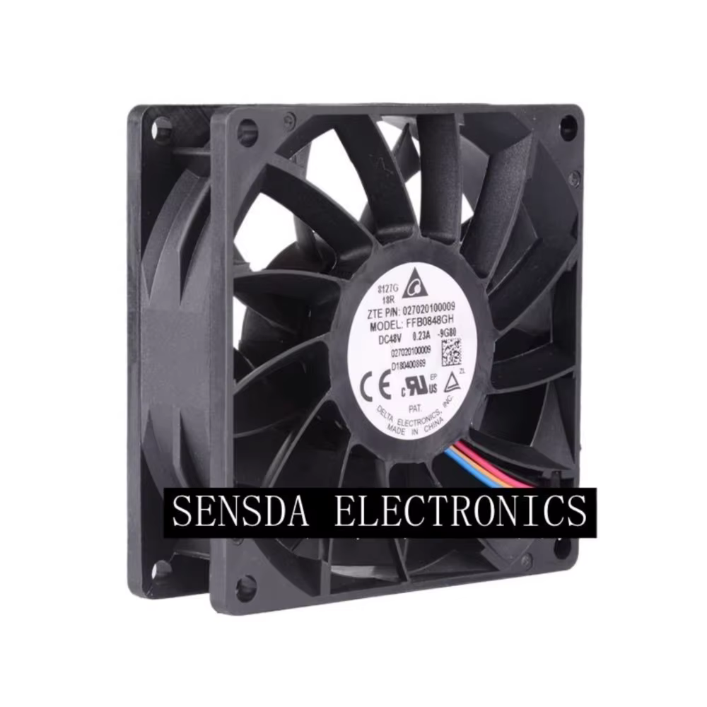 Delta Ventilador PWM 80mm 48V Silencioso Rodamiento de Bolas - imagen 3