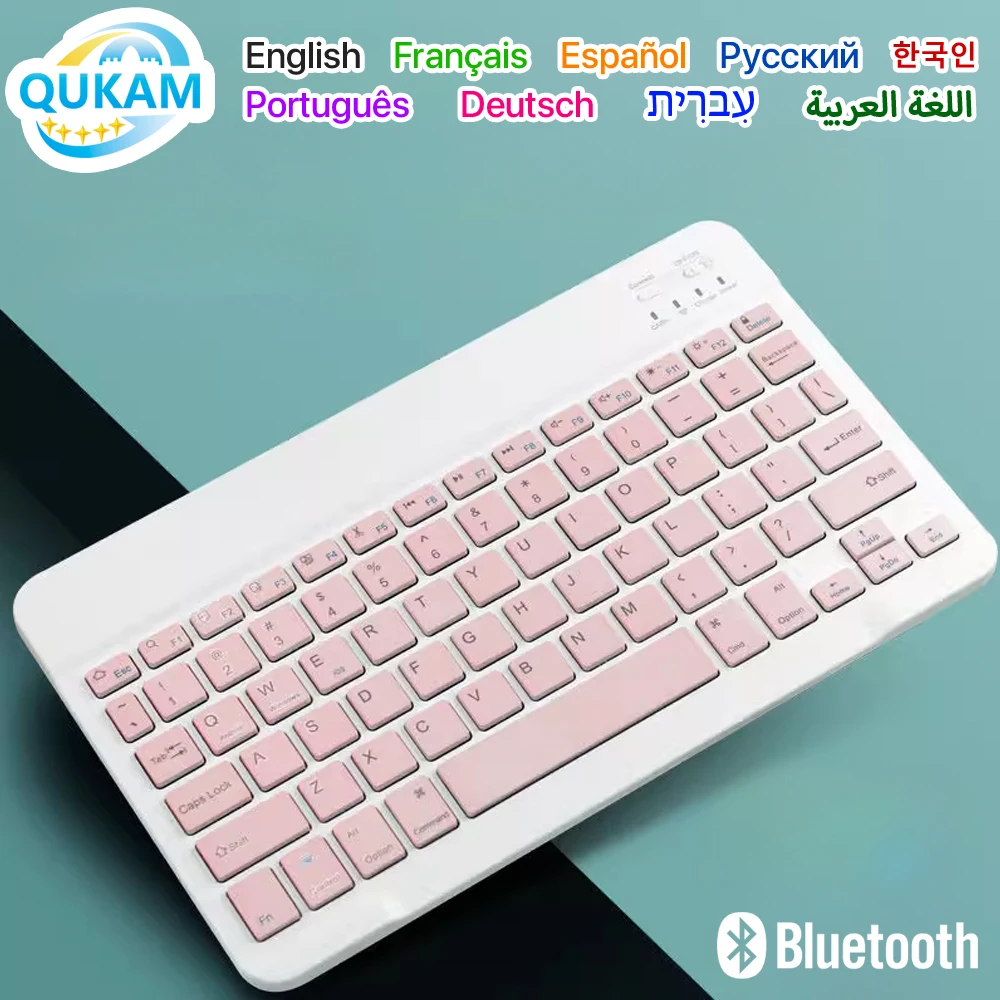 2025 nuevo teclado inalámbrico Bluetooth ratón para Apple Samsung Xiaomi Tablet teléfono PC teclado para iPad 2025 A16 teclado de 10. a generación