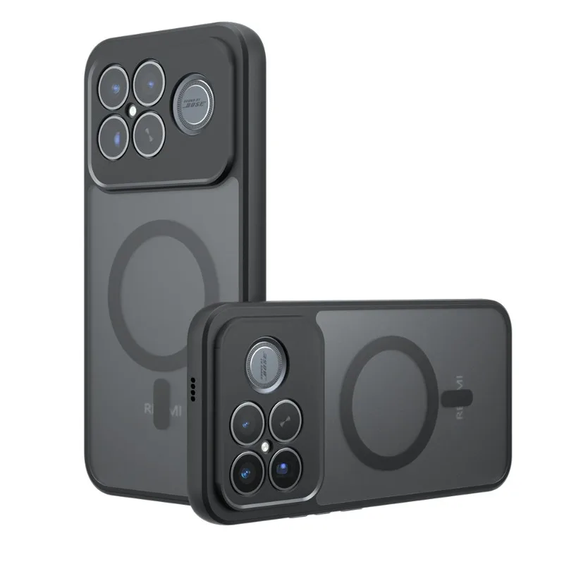 Funda para POCO F8 Ultra Magsafe funda de carga inalámbrica magnética para POCO F8pro a prueba de golpes mate acrílico PC + funda trasera de TPU - imagen 2