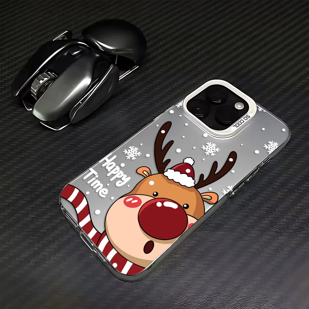 Funda de teléfono con patrón navideño de Papá Noel para Xiaomi Mi 11 12T 12 13 14 Poco X3 F4 X5 F6 GT NFC Pro 5G, funda trasera a prueba de golpes - imagen 5