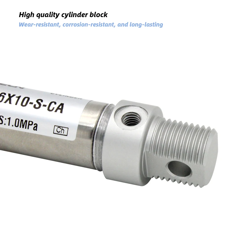 MA16 Mini cilindro de aire Mini cilindros redondos de doble acción MA16X25S MA16X50S - imagen 3