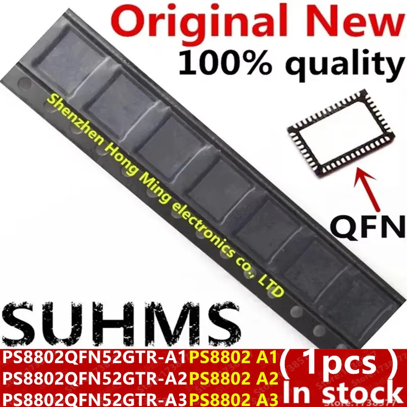 (1 pieza) PS8802QFN52GTR-A1 PS8802QFN52GTR-A2 PS8802QFN52GTR-A3 PS8802-A1 PS8802-A2 PS8802-A3 PS8802 A1 PS8802 A2 PS8802 A3 QFN