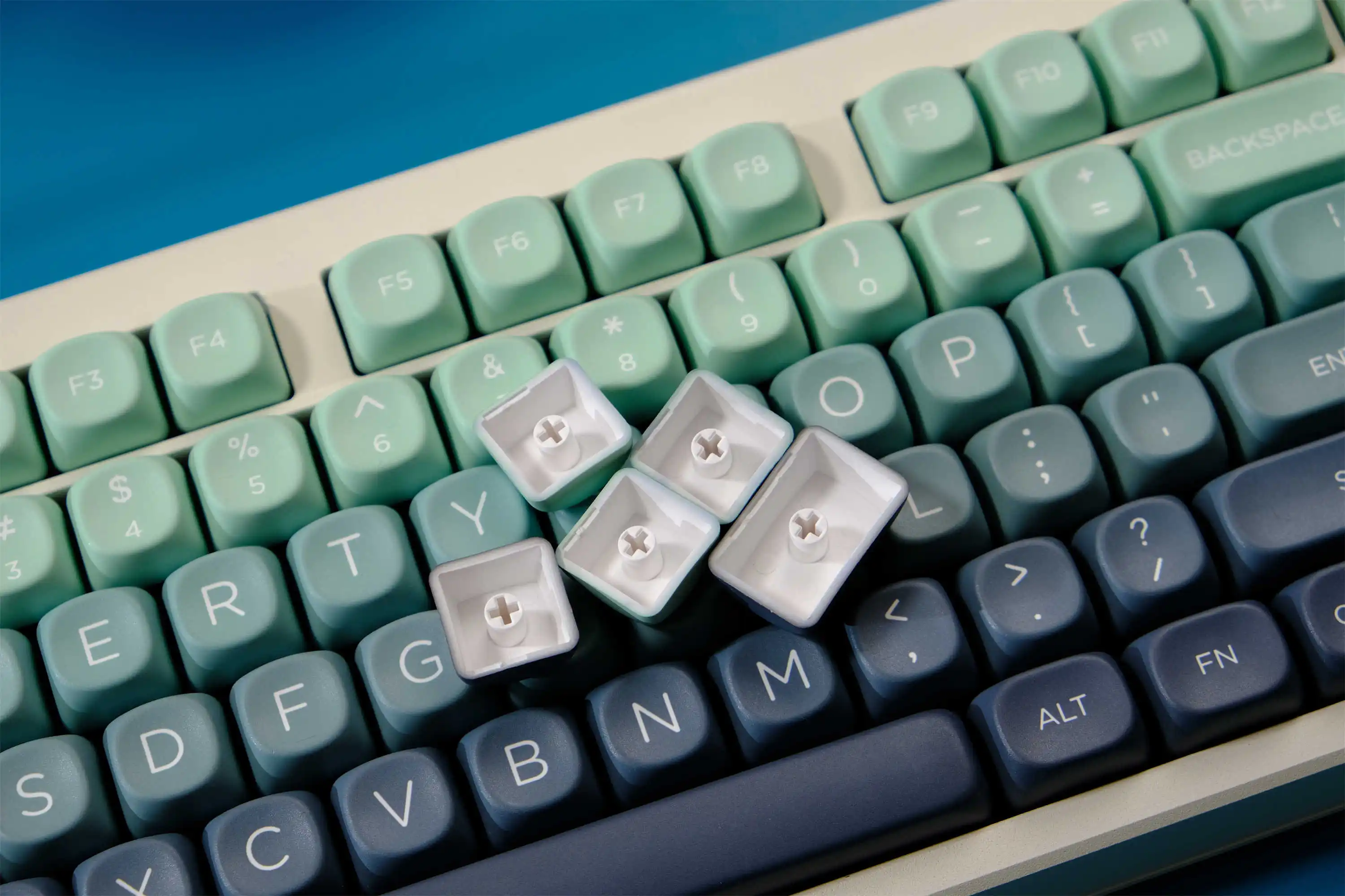 GMK-Teclas de jardín botánico, teclas PBT, perfil MOA, DYE-SUB, personalizadas para teclado mecánico, 126 teclas - imagen 5