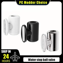 Freezemod Válvula drenaje refrigeración por agua G1/4 rosca interior