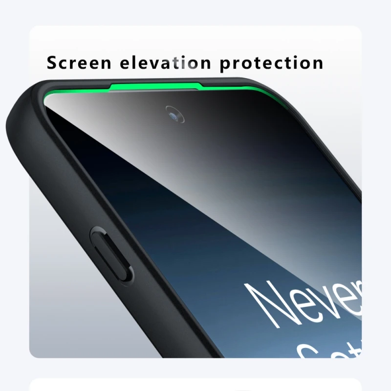 Para Oneplus Nord 5 funda Oneplus Nord 5 Capas teléfono parachoques lente protectora mate esmerilado transparente Fundas Oneplus Nord 5 - imagen 2