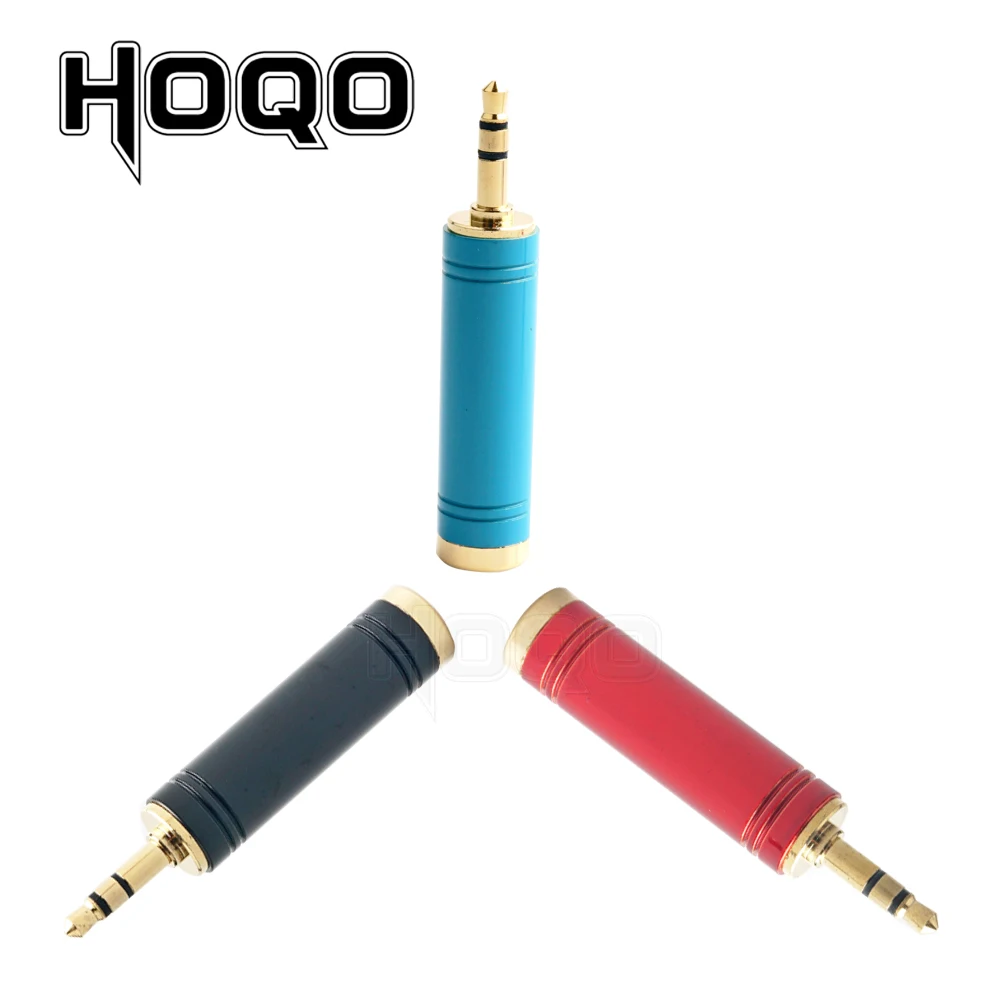 Adaptador de Audio chapado en oro TRS 1/8 pulgadas a 1/4 pulgadas TRS 3,5mm a 6,3mm hembra Mono Jack estéreo Hifi Mic conector de Audio - imagen 4