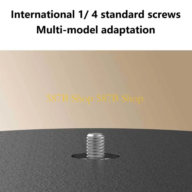 587b 360 grados Proyector rotativo soporte soporte múltiple soporte ángulo múltiple 1/4 soporte carga tornillo 10 kg - imagen 3