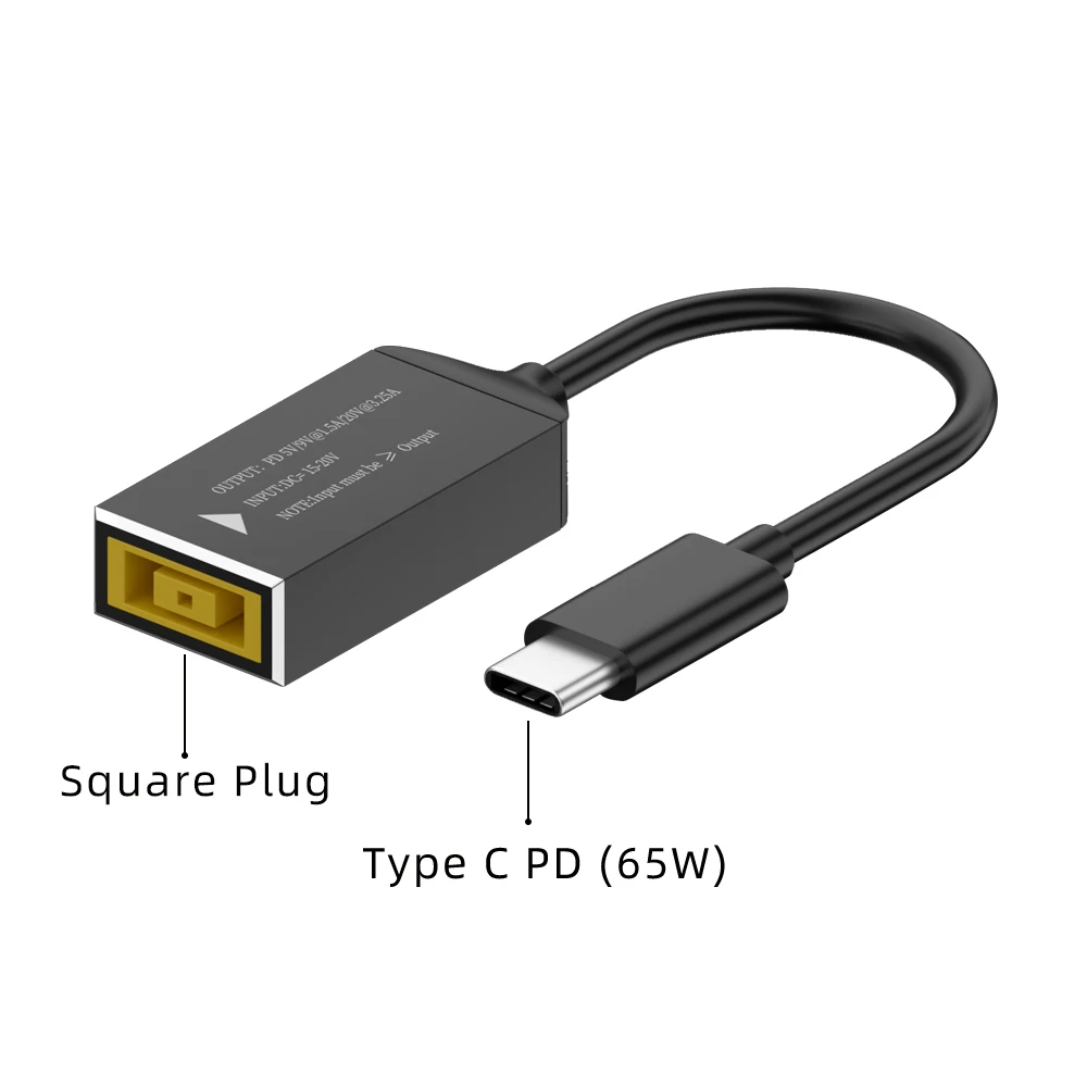Cable USB-C PD 65W Lenovo – Carga Rápida - imagen 2