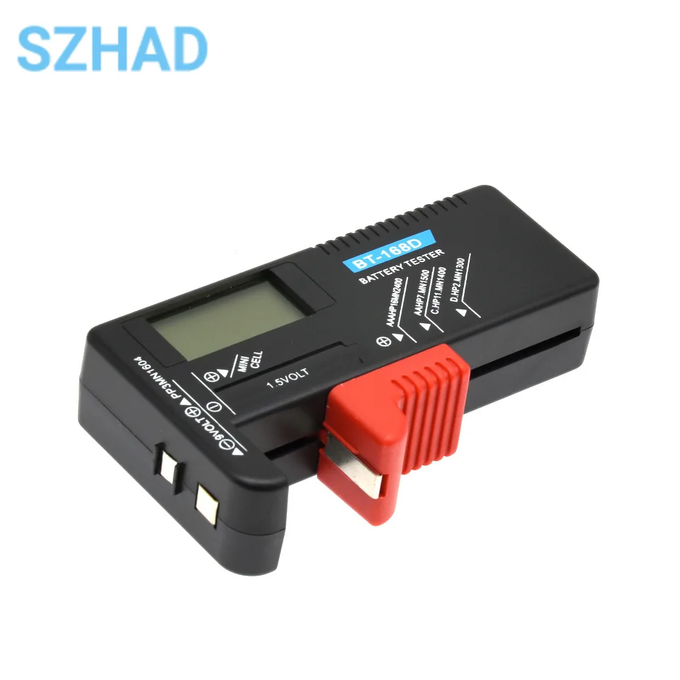 Probador de batería BT-168D, instrumento de Medición de Capacidad de batería de pantalla Digital - imagen 4