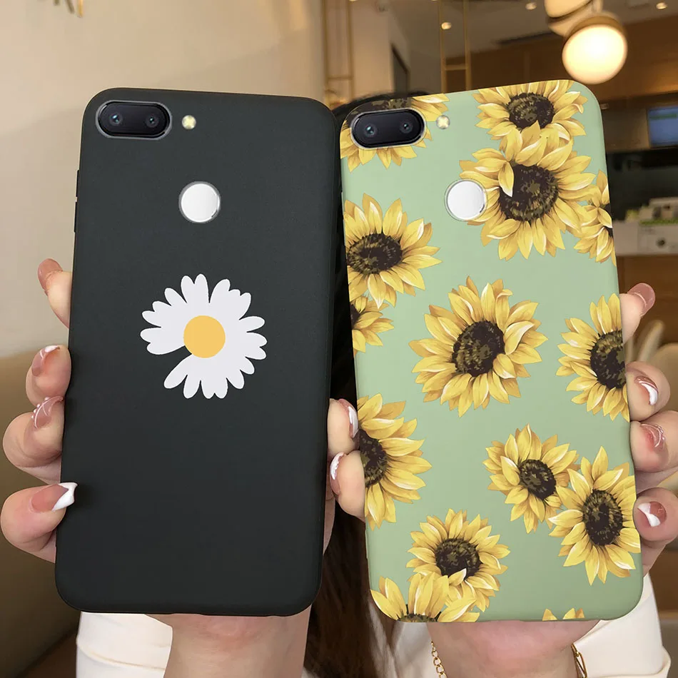 Funda de silicona suave para VIVO Y1S U1, carcasa trasera con Margarita, girasol, mariposa, corazón, aguacate, Vivo Y 1S U 1 - imagen 5