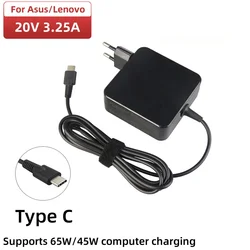 Cargador USB-C 65W con Power Delivery para portátiles
