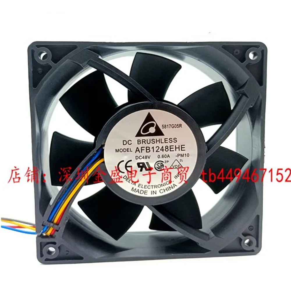 Nuevo delta AFB1248EHE 48V 0.74a 12038 12cm ventilador de refrigeración de equipo de gran volumen de aire