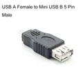 USB F to mini USB M