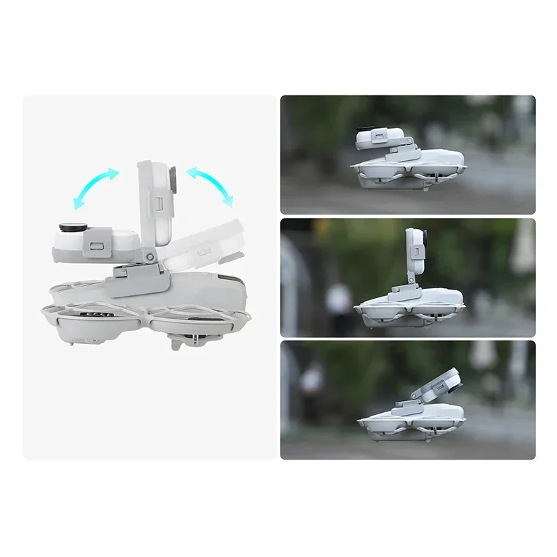 Para lnsta360GO 3SGO3 adaptador ajustable montaje de marco soporte de extensión de vuelo para accesorios de Dron DJl NEO