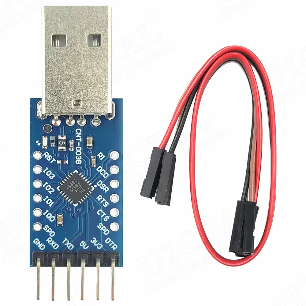 Módulo de descarga de puerto serie CP2104 USB a TTL, descarga STC, módulos de placa de conversión de Flash de grabación, 6 pines - imagen 2