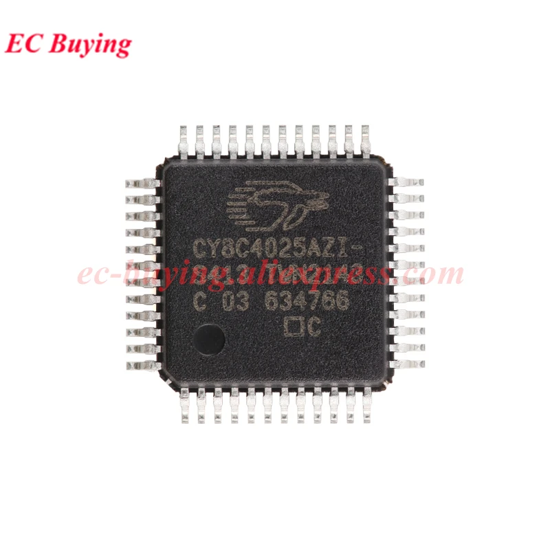 1 unidad-10 Uds CY8C4025AZI-S413 TQFP-48 ARM-M Chip microcontrolador MCU de 32 bits 24Mhz 32KB Flash 4KB SRAM IC - imagen 3