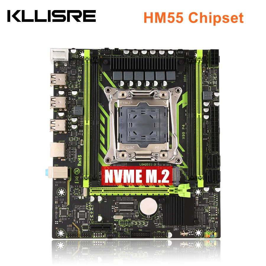 Kllisre X99 kit de placa base LGA 2011-3 Xeon E5 2666 V3 CPU DDR4 16GB 2133MHz ECC Memoria - imagen 2