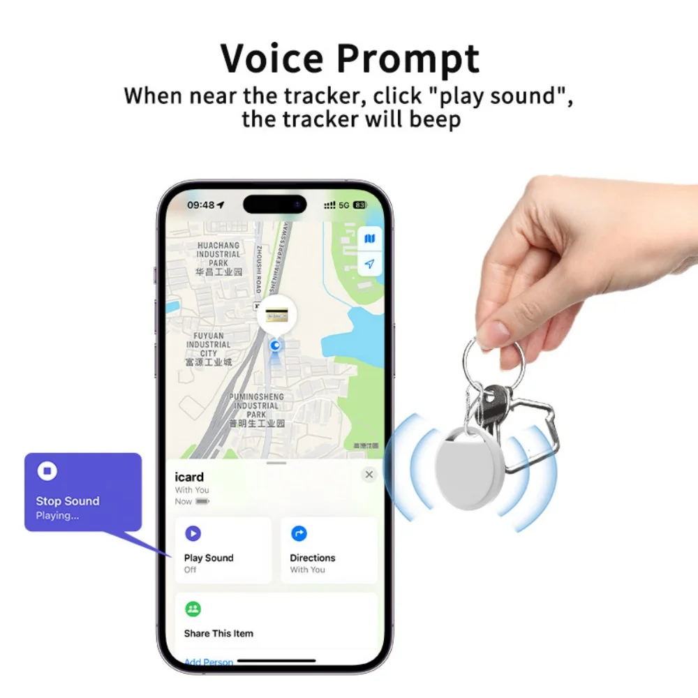Localizador Bluetooth compatible con la app Buscar de Apple - imagen 2