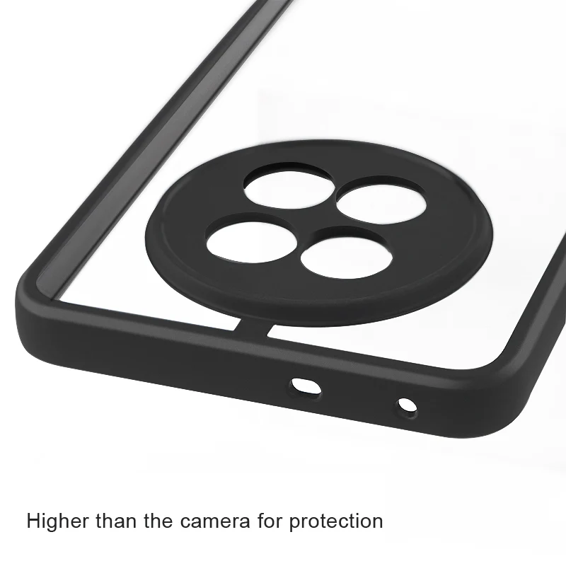 Para Realme 12 funda de lujo de silicona Tranperant TPU funda Realme 12 funda protectora de teléfono a prueba de golpes funda Realme 12 Pro Plus - imagen 2