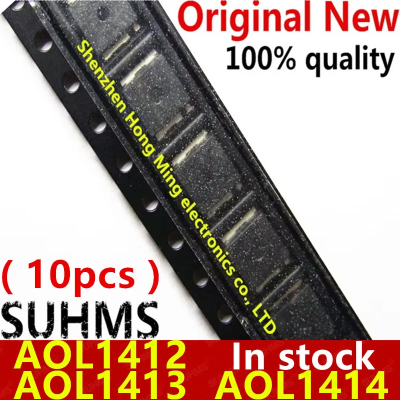 Conjunto de chips AOL1412, AOL1413, AON1413, AO1412, AO1413, 100%, 1412, AOL1414, AO1414, 1413, 10 unidades, nuevo, 1414