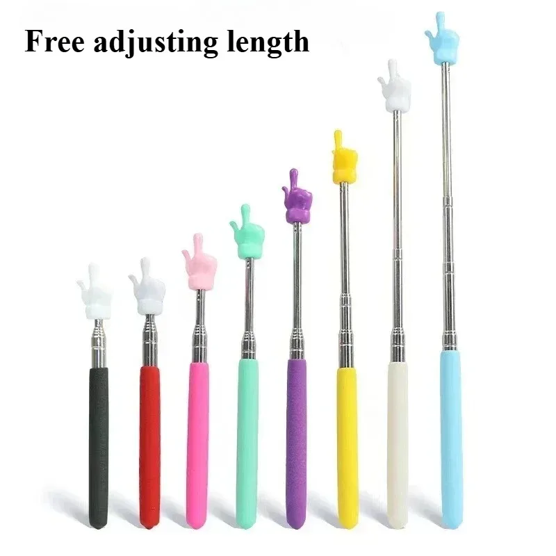 Lindo puntero de dedo para profesores, palo de lectura, herramientas de enseñanza preescolar, palo de lectura multifuncional, puntero de clase portátil para niños - imagen 4