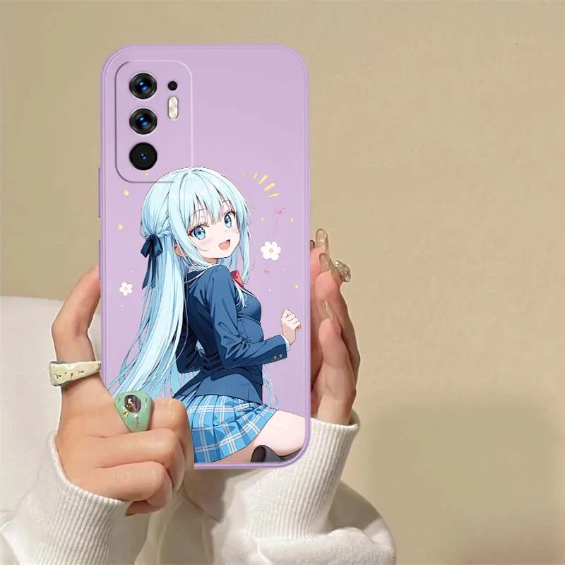 Anime FanArt Girl para OPPO Reno 14 13 9 8 7 Z T SE Pro Lite Pro Plus 5G funda de teléfono de borde recto suave - imagen 4